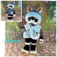 ロボホン洋服　お馬さん帽子＆リバーシブルジレ①