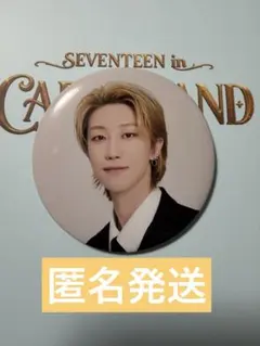 セブチ　 2023 缶バッジ　ミンハオ SEVENTEEN in CARAT LAND 缶バッジ ミンハオ - メルカリ