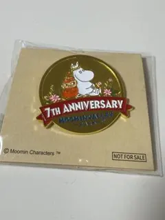 ムーミンバレーパーク　ピンバッジ　7周年