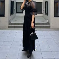 AMAIL ドレス オケージョンドレス Mature paypuri dress（ドレス）｜AMAIL（アマイル）の