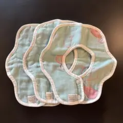 フラミンゴ柄スタイ3枚セット