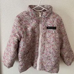 花柄ジャケット 100cm フリース裏地