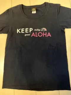 KEEP ALOHA Project Tシャツ ネイビー WLのサムネイル
