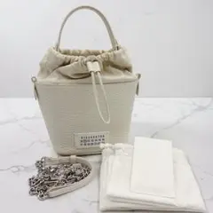 ⭐️良品⭐️ メゾンマルジェラ 5AC バケットバッグ 2way レザー