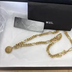 M.U.L 24金コーティングネックレス M.U.L 24金コーティングネックレス - メルカリ