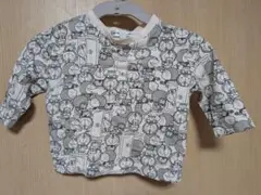 I'm Doraemon 総柄 長袖Tシャツ