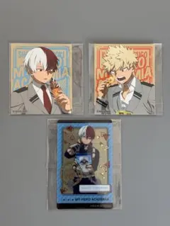 【非売品】僕のヒーローアカデミア ステッカー 爆豪勝己 轟焦凍