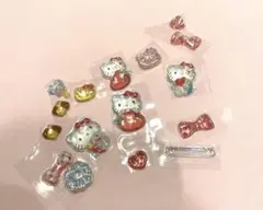 キティ　レッド　ボンボンドロップシール　おすそわけ　シール交換