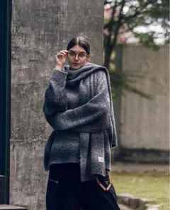 グラデーション ニット