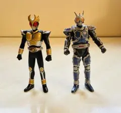 昭和レトロ 光戦隊マスクマン 地底王子イガム 地底忍フーミン ソフビ