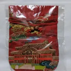 首里城鳳凰 龍神 巾着