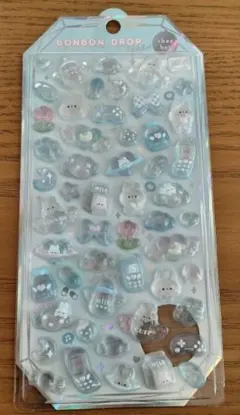 う*ん様 ボンボンドロップシール シャーベット みずいろボンボン