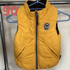 ミキハウス　ダブルビー　リバーシブルベスト