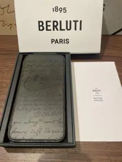 ［美品］⭐️ベルルッティ・財布 ブルー 世界に一つ 定価22万円 ベルルッティ スペシャルオーダー