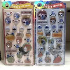 【パペットスンスン / ノンノン】⭐︎正規品⭐︎うるちゅるポップシール セット