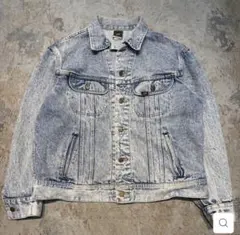 古着 USA製 80's Lee/リー/デニムジャケット/Gジャン/サイズL