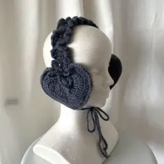 フリルイヤーマフラー (grey)