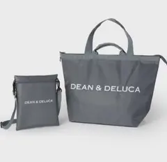 数量限定 DEAN & DELUCA トラベルバッグ チャコールグレー　未開封