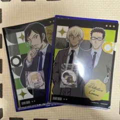 名探偵コナン クリアファイルセット バッジ付き