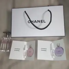 シャネル試供品+ランバン香水