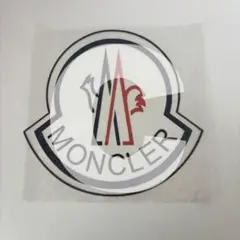 MONCLER ロゴ キラキラアイロンプリントシート 大