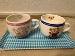 ディズニーシー ダッフィー シェリーメイ スーベニアマグカップ 2個セット