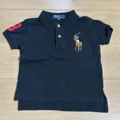 Polo by Ralph Lauren 黒 ポロシャツ 90