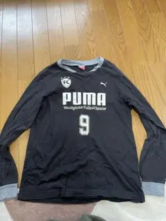 PUMA 長袖カットソー ブラック 160