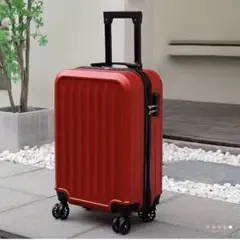 無印良品】MUJI キャリーケース 36L 赤 機内持ち込み可能 スーツケース