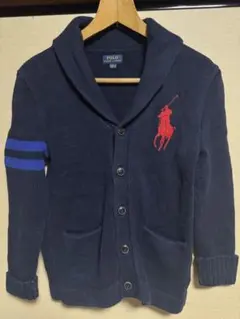 【美品.即日発送】Polo Ralph Lauren ネイビー カーディガン