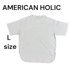 アメリカンホリック　Tシャツ　トップス　半袖　白　メンズ　L 1919のサムネイル