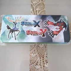 新品未使用 ポケットモンスター X・Y カンペンケース 缶ケース 筆箱