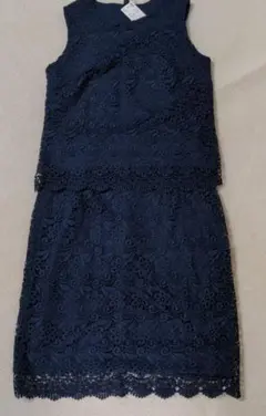 ★新品タグ付き★　ユニクロ　セットアップ　ネイビー　紺　M　L