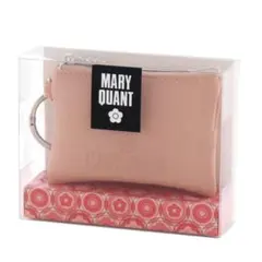 MARY QUANT マリークワント新品ベージュ ケース付きエコバッグ