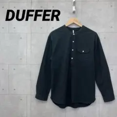 The DUFFER of ST.GEORGE サッカーストライプシャツ M 黒