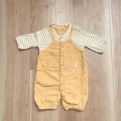 ベビー ロンパース 70 サロペット風