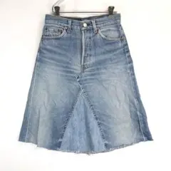80s USA製 リーバイス 501 デニムスカート リメイク W29