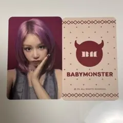 BABYMONSTER 2周年 WITHMUU ホログラム トレカ パリタ - メルカリ