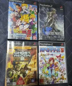 PS2 ゲーム4本セット　中古品