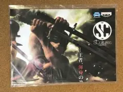 ワンピース　ゾロ　販促ポスター　非売品　バンプレスト