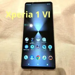 Xperia1 VI　プラチナシルバー　Android　SIMフリー　スマホ本体のサムネイル
