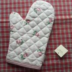 ローラアシュレイ　ストライプローズ　ミトン　鍋つかみのサムネイル