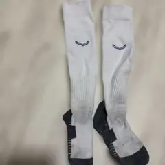 サッカー用ホワイト/グレーソックス