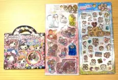 ✨ラブ友✨かおりつきウォーターシール ジュエルプチドロップ おはじきシール 3種