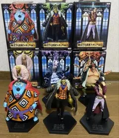 （開封品）王下七武海フィギュアvol.1〜vol.3 6体セット