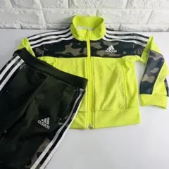 【100cm】adidas ジャージ　上下　セットアップ