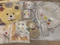 MIKI HOUSE ホットビスケッツ ベビー食器セット まとめ売りのサムネイル