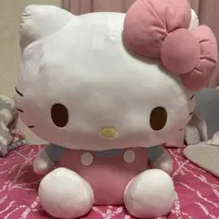 ハローキティ ぬいぐるみ 大きめ ピンク