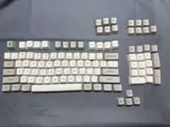 キーキャップセット　レトロベージュのサムネイル