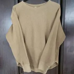 UNIQLO ★ワッフルクルーネックT（長袖）
